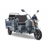 Электротрицикл Rutrike Вояж-П 1200 Трансформер 60V800W Темно-серый