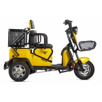 Электротрицикл Rutrike Навигатор Желтый